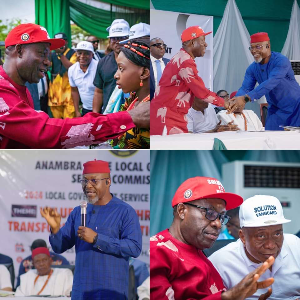 Chief Osita Chidoka and Prof. Charles Soludo.