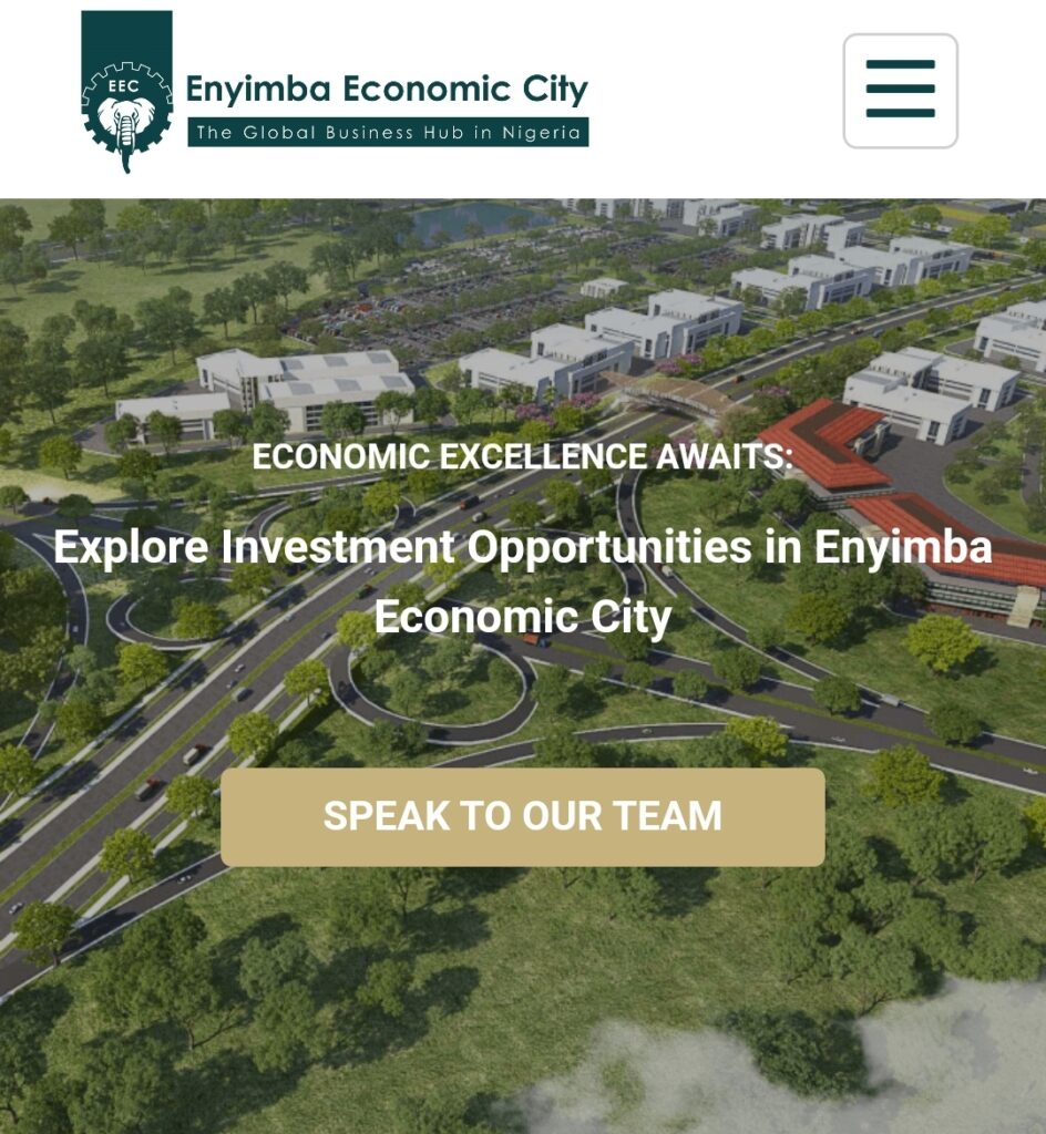 Design for Enyimba Economic City