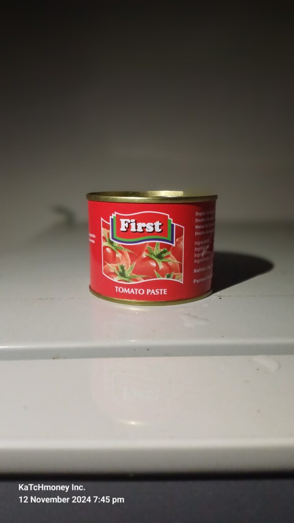 First Tomato Paste